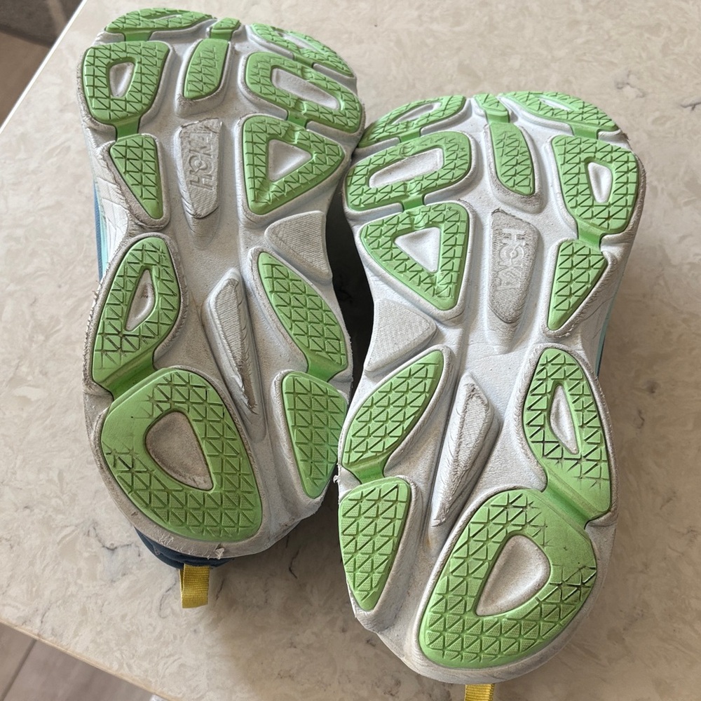 Hoka Blue and Teal Athletic Shoes - Picture 2 of 7